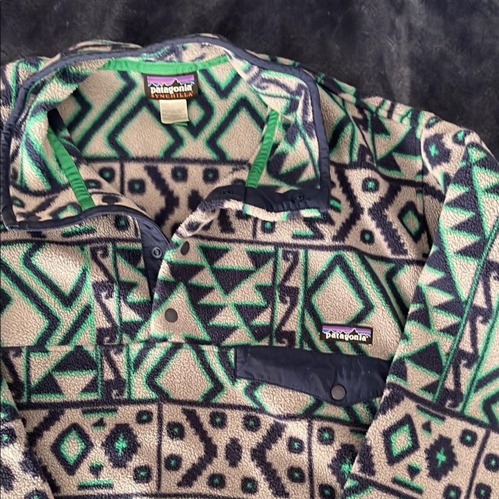 Patagonia Geometric Fleece Pullover